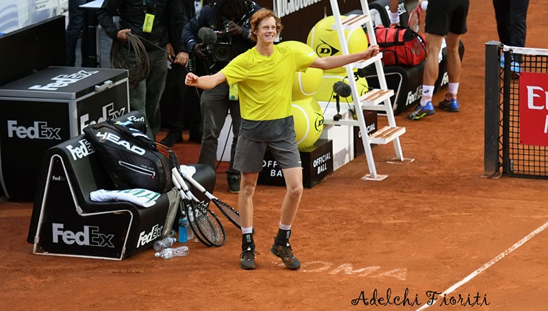 Jannik Sinner Roma Foro Italico