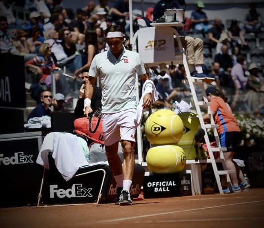 tie-break Roger Federer Roma