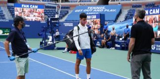 US Open 2020, day 7: clamoroso a NY. Djokovic squalificato dal torneo US Open 2020 Novak Djokovic squalificato