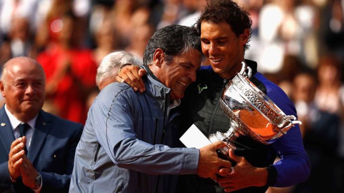 programmazione allenamenti nel tennis Toni e Rafael Nadal