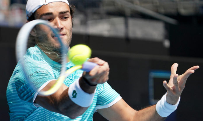 Australian Open 2021 Matteo Berrettini