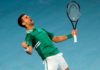 Australian Open 2021 Novak Djokovic Milos Raonic