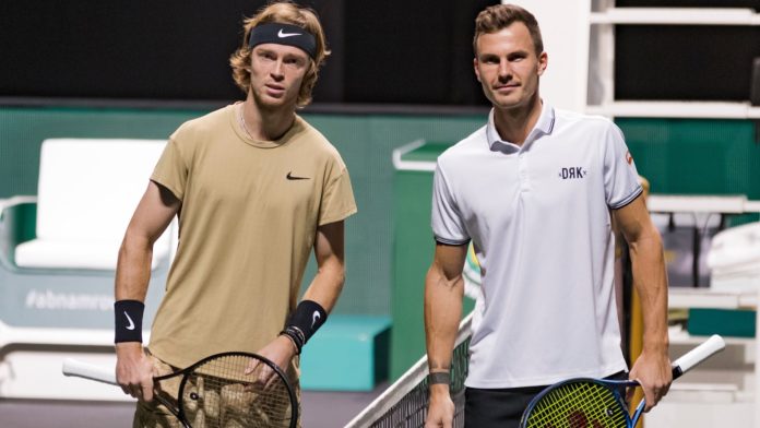 ATP Rotterdam Andrey Rublev Marton Fucsovics