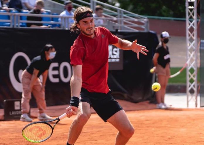 atp lione stefanos tsitsipas