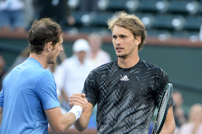 Indian Wells 2021 Zverev murray