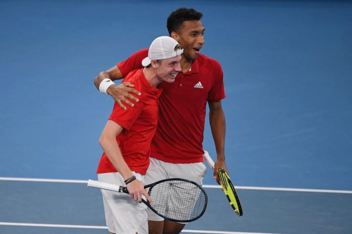 ATP Cup 2022 Shapovalov Auger Aliassime