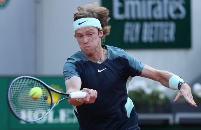 Roland Garros 2022 Andrey Rublev