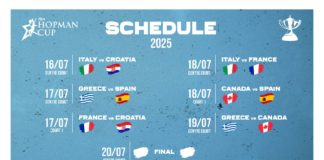Hopman Cup 2025 a Bari dal 16 al 20 luglio. Paolini e Cobolli nel team Italia